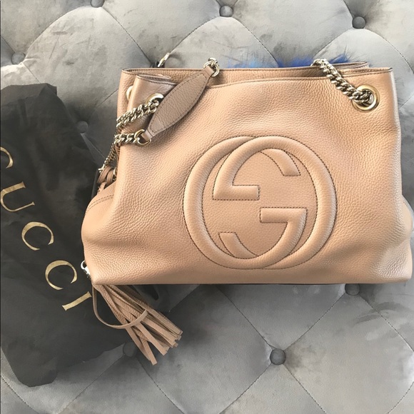 camel gucci bag